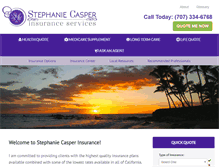 Tablet Screenshot of casperinsure.com